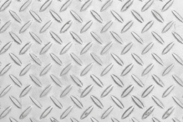 灰色の金属ダイヤモンド プレート パターン — ストック写真