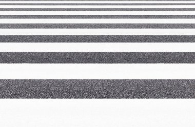 Zebra geçiş desen şehir yolda