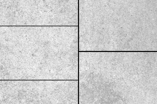 White Stone Floor Tile Pattern Seamless Background — Stock Photo, Image