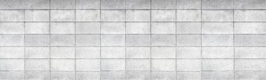Çimento blok çit desen Panoraması 