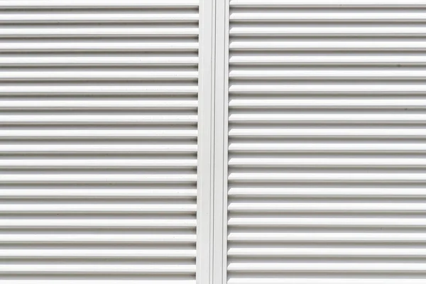 White metal window shutter pattern and background