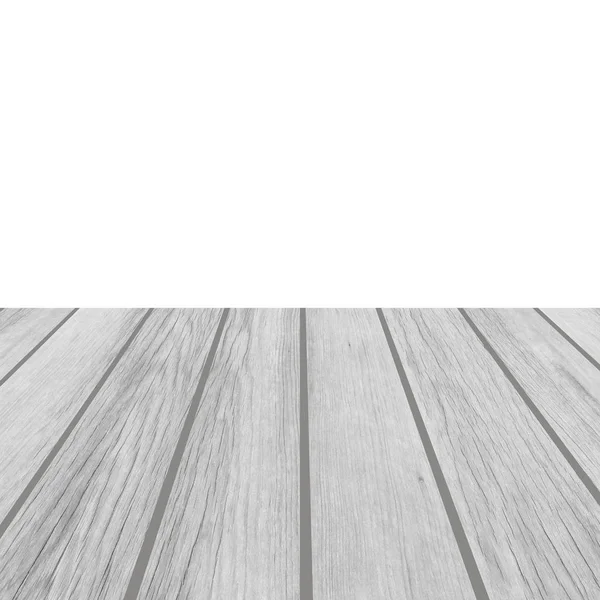 Blank White Background White Wood Floor — Stock Photo, Image