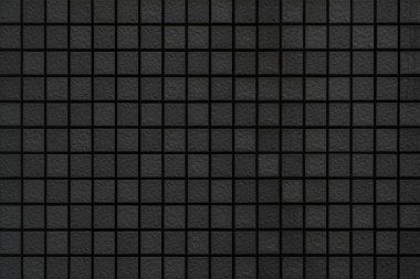 Siyah mozaik desen ve sorunsuz arka plan