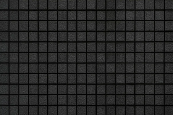 Preto Padrão Mosaico Fundo Sem Costura — Fotografia de Stock