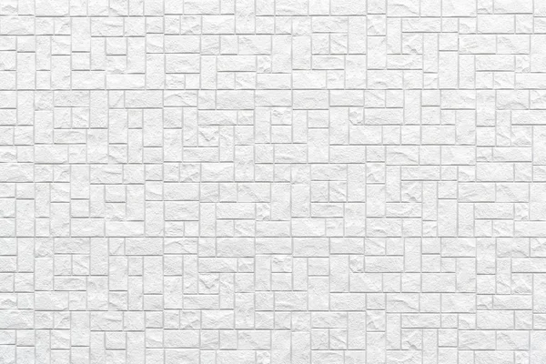Modern beyaz taş duvar desen ve arka plan Döşe