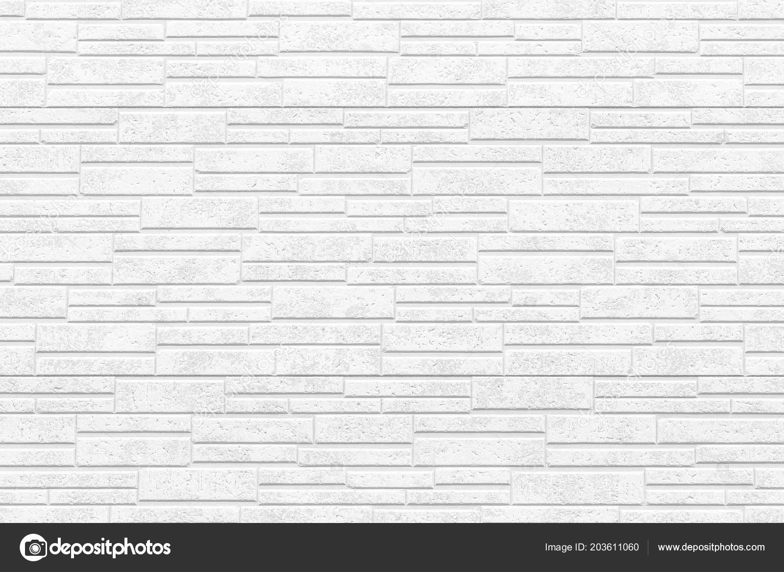 Modern White Stone Tile Wall Pattern Background — Stock Photo ...