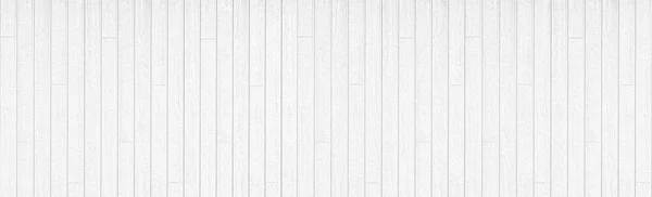 Panorama Padrão Madeira Branca Fundo — Fotografia de Stock