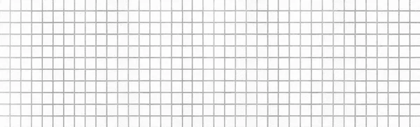 화이트 모자이크 원활한 Patern의 파노라마 — 스톡 사진