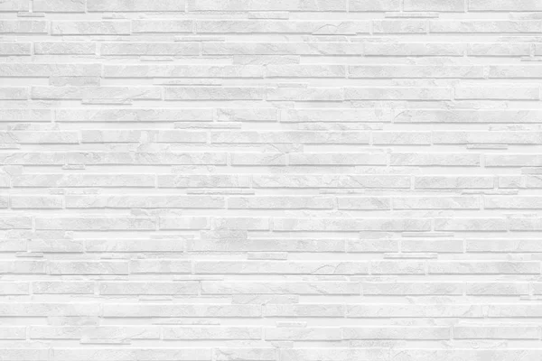Modern White Stone Tile Wall Pattern Background — Stock Photo, Image