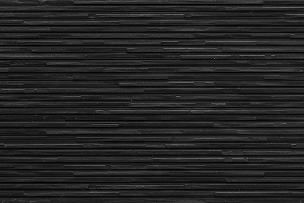 Black Stone Wall Pattern Background — Stock Photo, Image