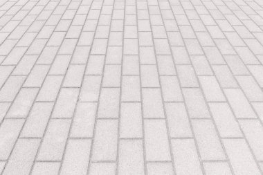 Açık blok taş döşeme zemin arka plan ve doku deseni