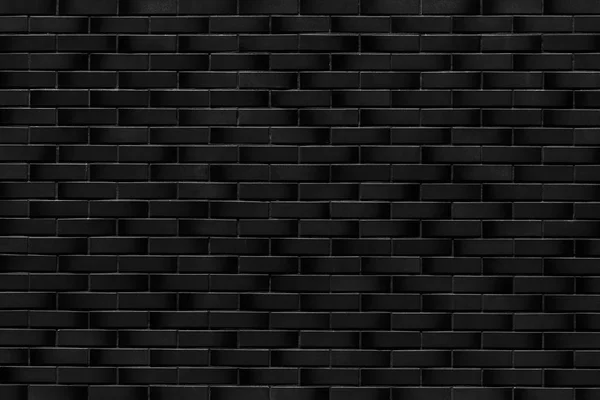 黒のモダンな石の壁のパターンと背景 — ストック写真