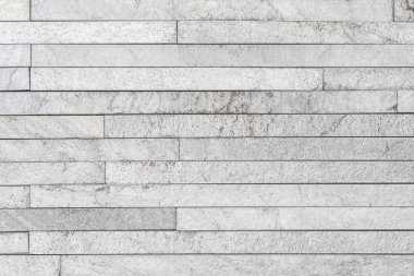 Modern beyaz taş duvar desen ve sorunsuz arka plan Döşe