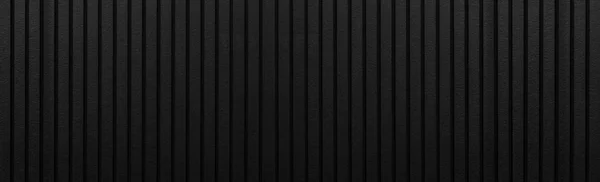 Black Wood Fence Pattern Seamless Background — Stock Photo, Image