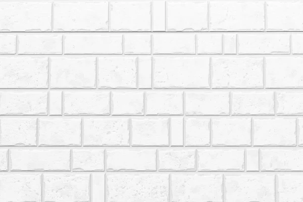 白い石壁のモダンなパターンおよびシームレスな背景 — ストック写真