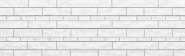 Panorama Modern White Stone Tile Wall Pattern — Stock Photo, Image