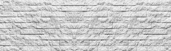 Moderní Bílý Kámen Vedle Sebe Zeď Vzor Bezešvé Pozadí — Stock fotografie