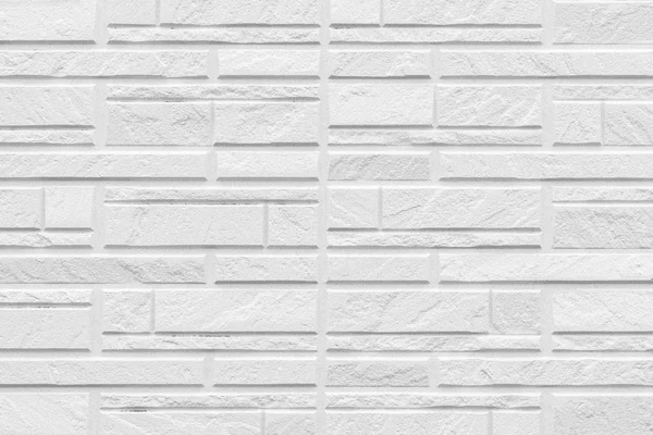 Біла Сучасна Кам Яна Плитка Настінний Візерунок Фон — стокове фото