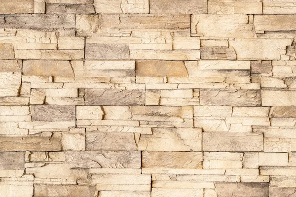 Brown Stone Tile Wall Texture Background — Stock Photo, Image