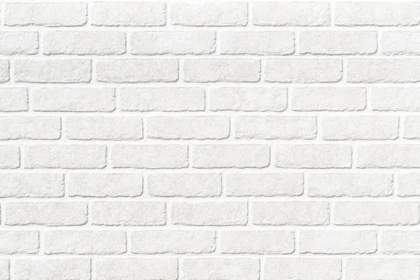 石れんが造りの白い壁のテクスチャと背景のシームレスです — ストック写真