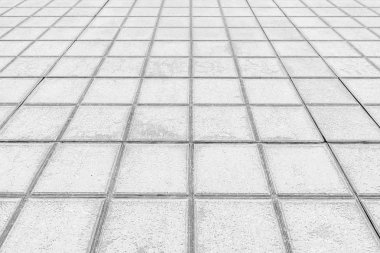 Açık blok taş döşeme zemin arka plan ve doku deseni