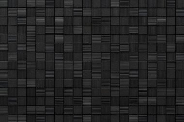 Siyah taş duvar desen ve blackground tuğla