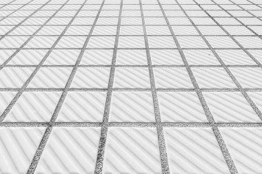 Açık blok taş döşeme zemin arka plan ve doku deseni