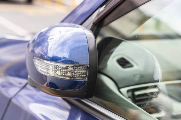 Close Car Rearview Mirror — Stock Photo, Image