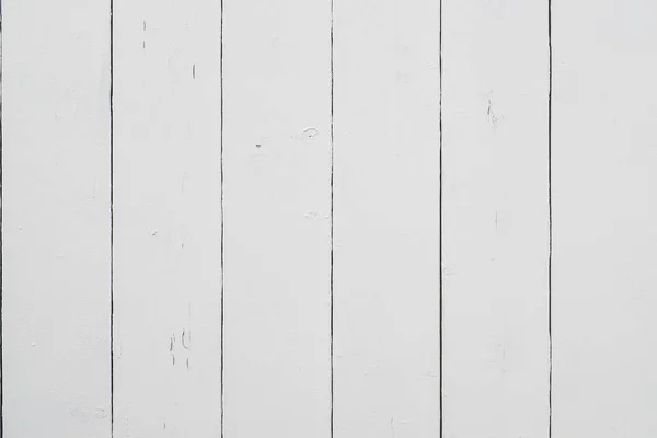 Fehér Fából Készült Fal Textúra Háttér — Stock Fotó