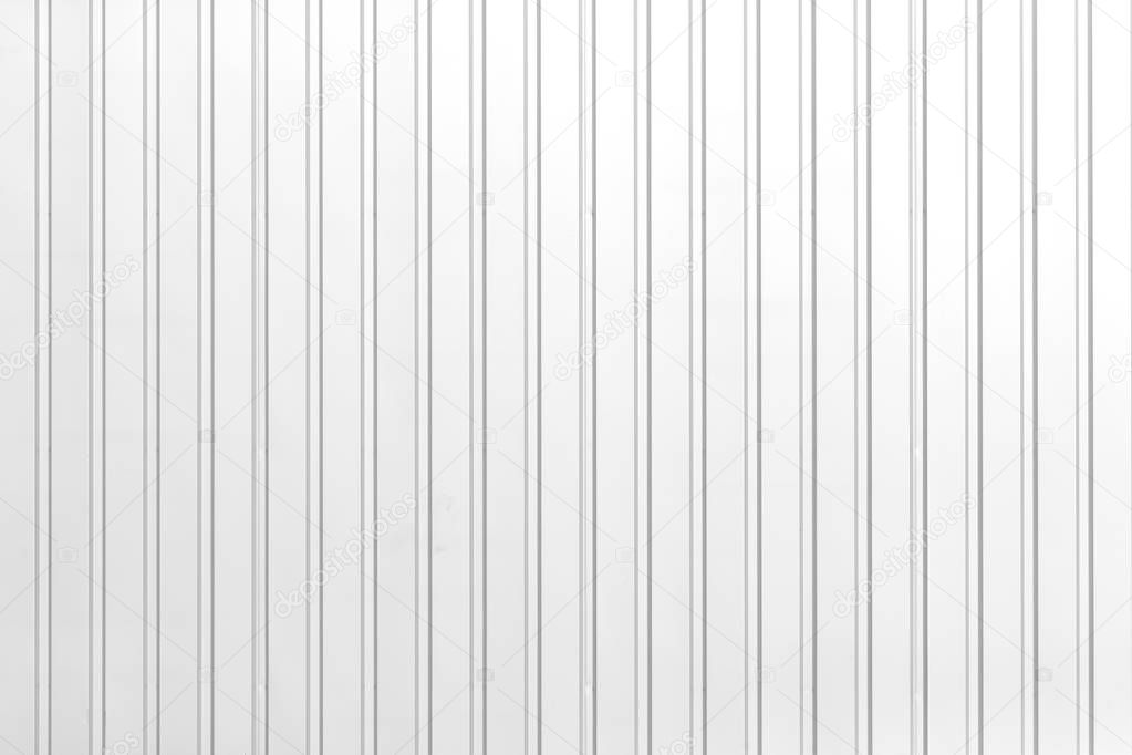 White Corrugated metal texture surface or galvanize steel background