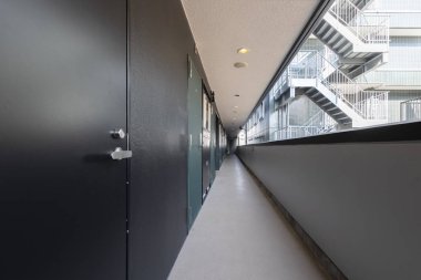 Modern bina Koridorları boşaltın