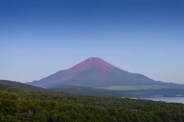 Monte Fuji Nella Stagione Estiva Sembra Dal Punto Vista Panoramadai — Foto Stock
