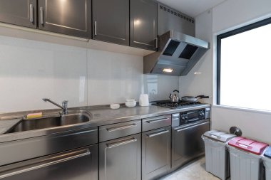 Paslanmaz Çelik Mutfak dolapları Modern mutfak