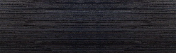 Panorama Black Wood Wall Texture Background — Stock Photo, Image