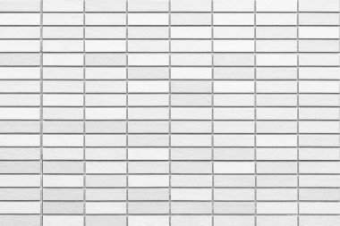 Doku ve arka plan beyaz tuğla duvar