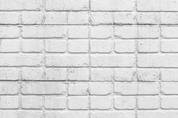 White Brick Wall Texture Background Seamless — Stock Photo, Image