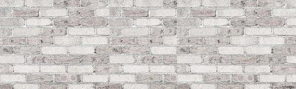 Panorama Van Vintage Oude Bakstenen Muur Textuur Anf Achtergrond — Stockfoto
