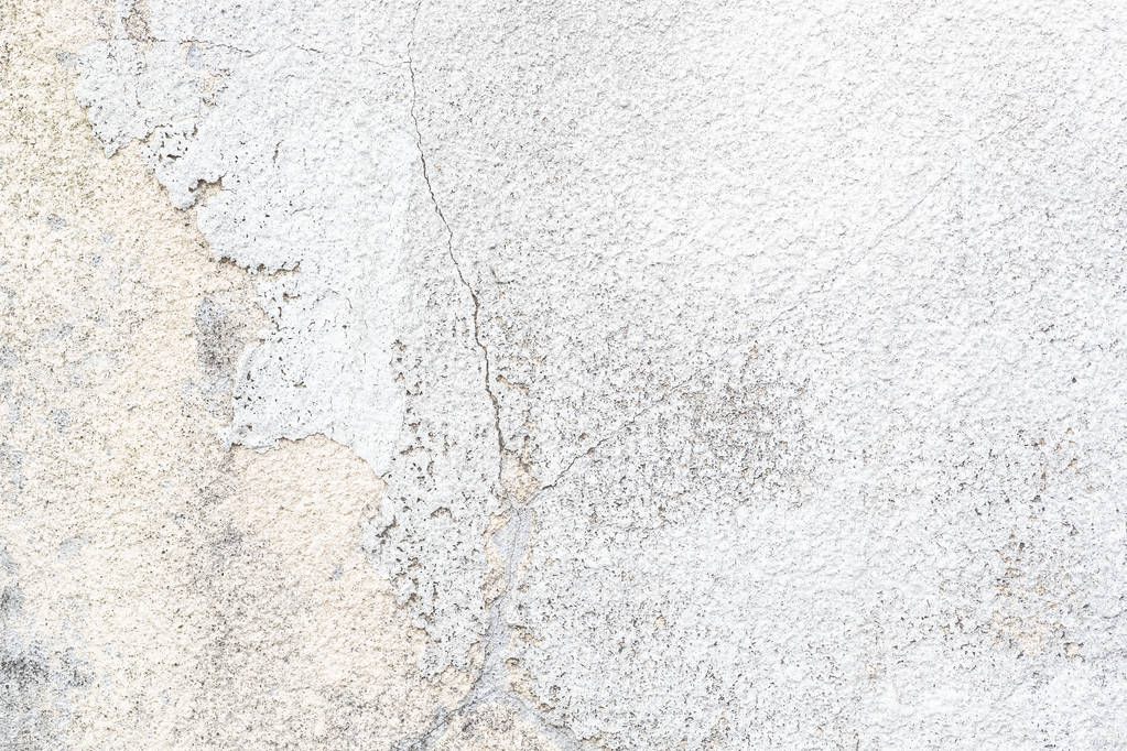 Old white cement wall texture anf background