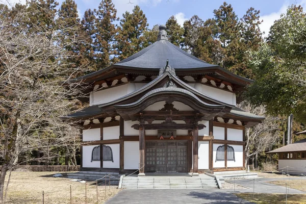 Templo Enzoji Prefectura Fukushima Primavera — Foto de Stock