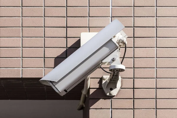 Cctv Installed Building — Stock Photo, Image