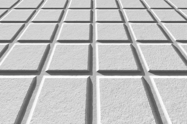 Buiten Stenen Blok Tegel Vloer Achtergrond Textuur Patroon — Stockfoto