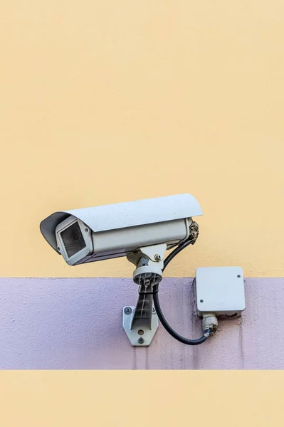 Cctv Installed Building — Stock Photo, Image