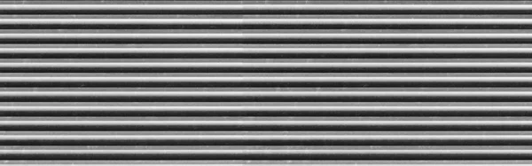 Fekete Alumínium Lap Textúra Háttér Panoráma — Stock Fotó