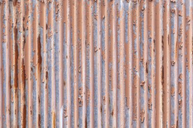 Eski galvanizli sac dokusu ve arka plan