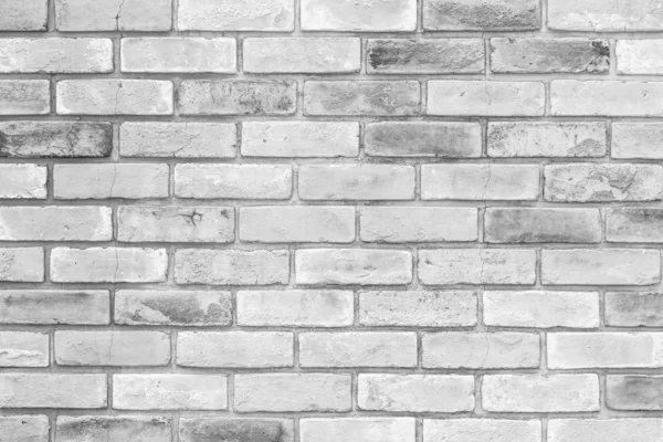古い白レンガの壁の質感とシームレスな背景 — ストック写真