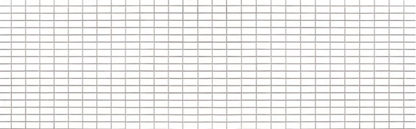 Panorama Białej Cegły Ściany Bez Szwu Tła Tekstury — Zdjęcie stockowe