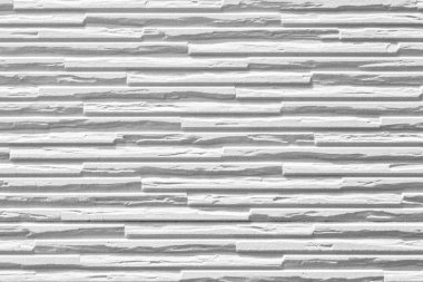 Modern beyaz taş duvar deseni ve dikişsiz arka plan