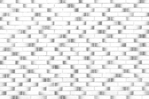 Bílá Cihlová Zeď Pozadí Textura — Stock fotografie