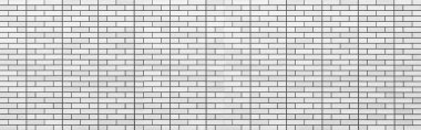 Beyaz taş blok duvar deseni panoraması ve kesintisiz arka plan