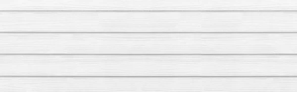 Panorama of Vintage white wood texture and background